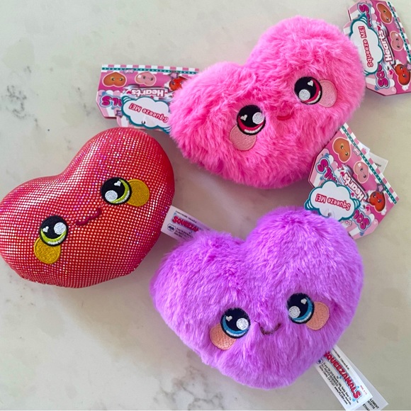 NWT Squeezamals Hearts Set - Picture 10 of 10